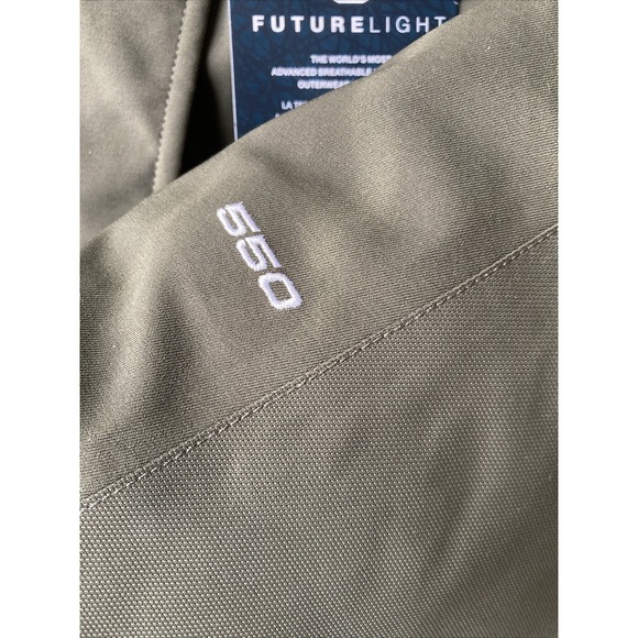 The North Face New Defdown Parka Women's XL FUTURELIGHT Winter Down Jacket Green - Picture 9 of 10